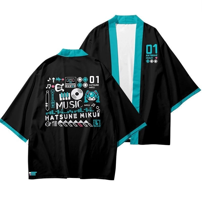 初音未來羽織和服披風