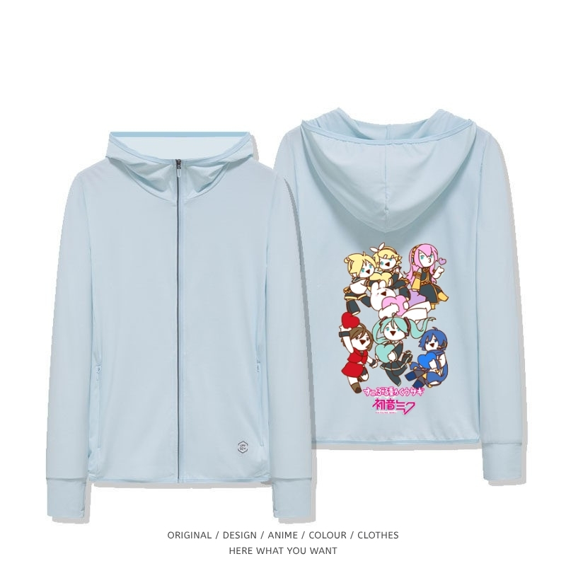 初音未來 夏季通勤冰絲速乾涼感防曬外套