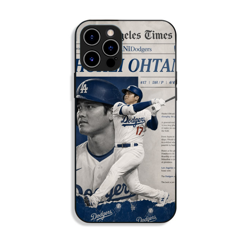 大谷翔平高清鋼化玻璃手機殼