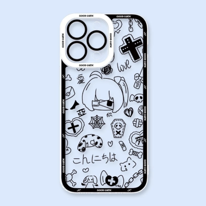 中二病也要談戀愛天使眼透明防摔軟殼-ZUIHANG SHOP