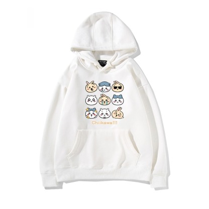 Chiikawa 2025秋冬新款 親子情侶男女連帽衛衣