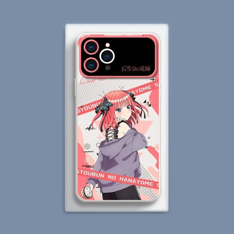 五等分的花嫁液態大視窗全包矽膠防摔軟殼