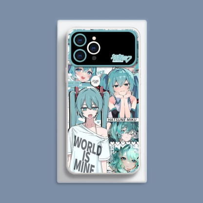 Miku初音未來液態大視窗全包矽膠防摔軟殼-ZUIHANG SHOP