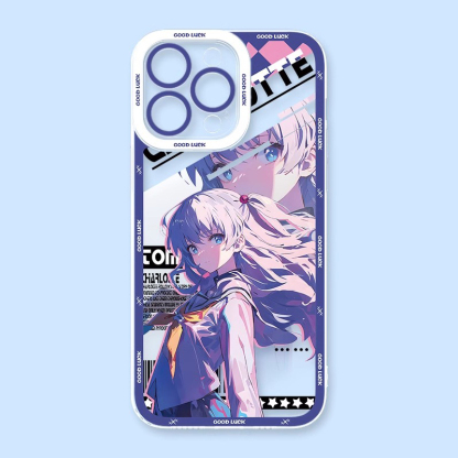 友利奈緒天使眼透明防摔軟殼-ZUIHANG SHOP