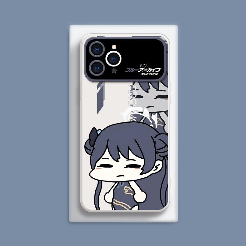 蔚藍檔案液態大視窗全包矽膠防摔軟殼-ZUIHANG SHOP