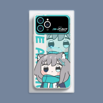 蔚藍檔案液態大視窗全包矽膠防摔軟殼-ZUIHANG SHOP