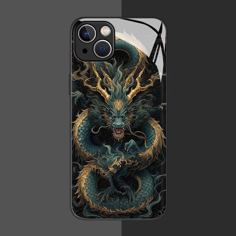 國潮黑龍新款高清全包防摔玻璃殼-ZUIHANG SHOP