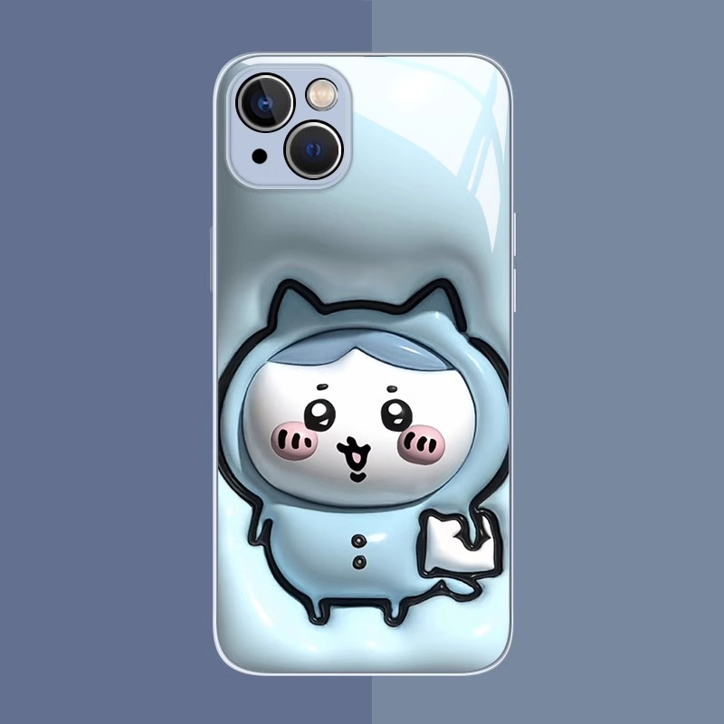 Chiikawa情侶新款高清全包防摔玻璃殼-ZUIHANG SHOP