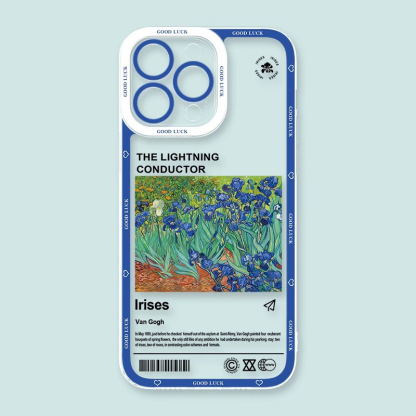 梵高星空天使眼透明防摔軟殼-ZUIHANG SHOP