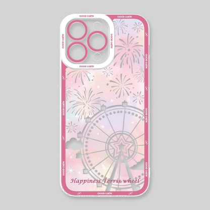 煙花城堡天使眼透明防摔軟殼-ZUIHANG SHOP