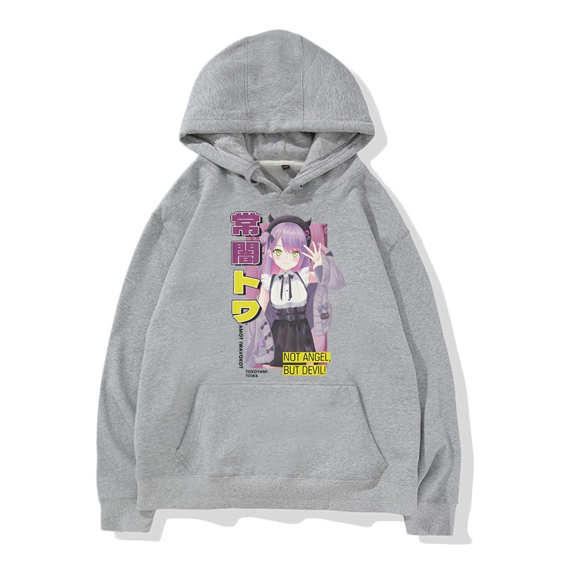 Hololive 虛擬主播 2025秋冬新款 親子情侶裝連帽衛衣