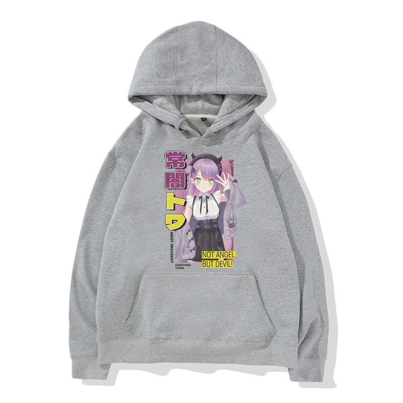 Hololive 虛擬主播 2025秋冬新款 親子情侶裝連帽衛衣