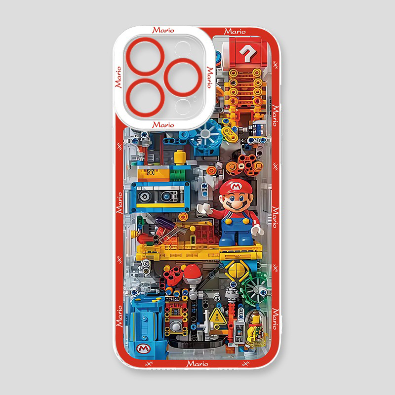 樂高積木馬里奧天使眼透明防摔軟殼-ZUIHANG SHOP