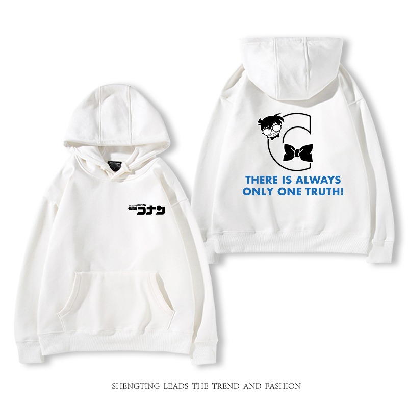 名偵探柯南 2025秋冬新款 親子情侶裝連帽衛衣