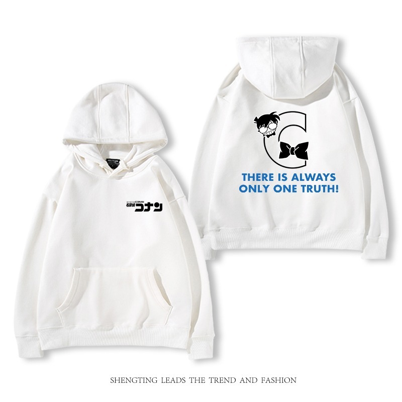 名偵探柯南 2025秋冬新款 親子情侶裝連帽衛衣