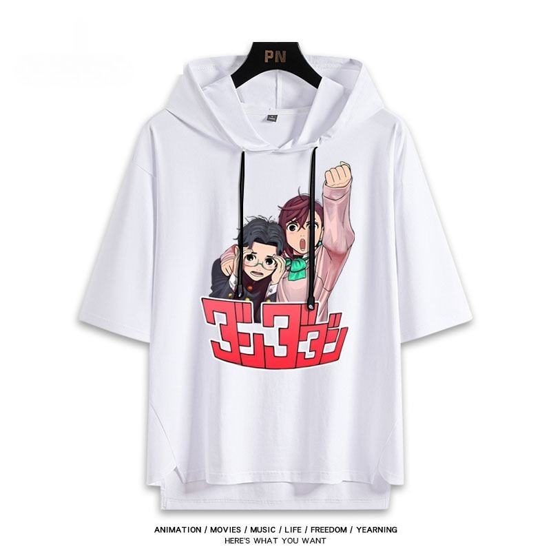 膽大黨新款 親子情侶男女款連帽短袖T恤-ZUIHANG SHOP