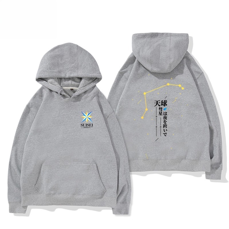 Hololive 虛擬主播 2025秋冬新款 親子情侶裝連帽衛衣