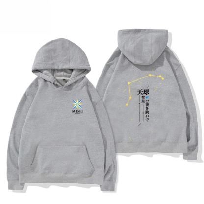 Hololive 虛擬主播 2025秋冬新款 親子情侶裝連帽衛衣