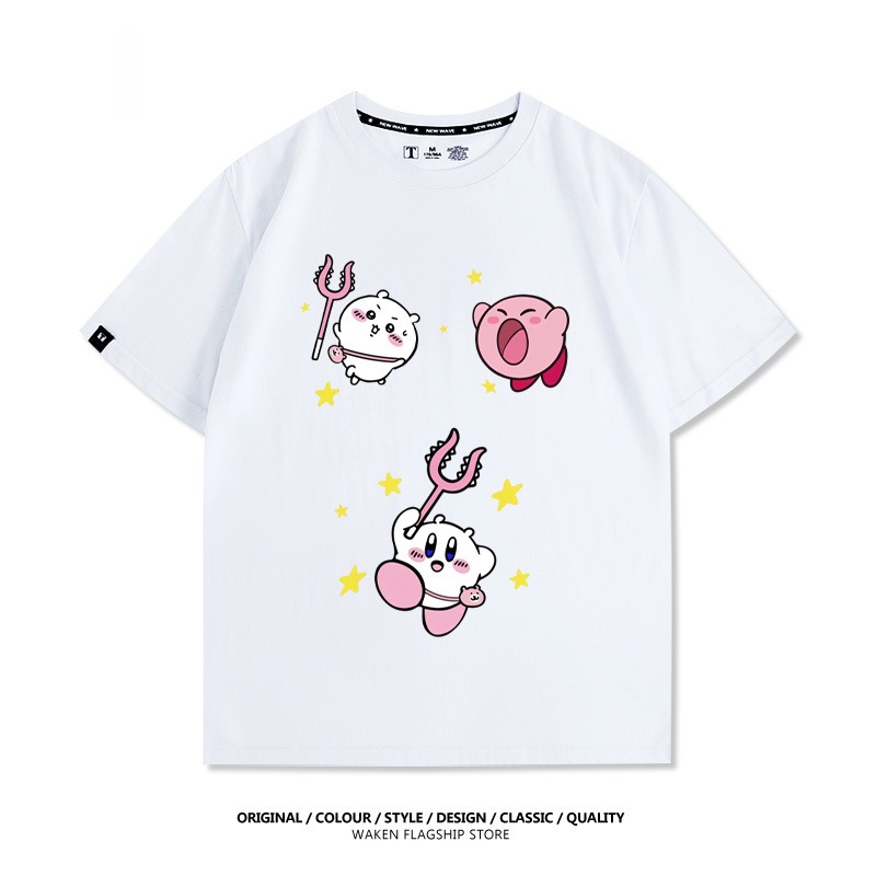 Chiikawa 2025親子情侶男女同款 印花短袖T恤