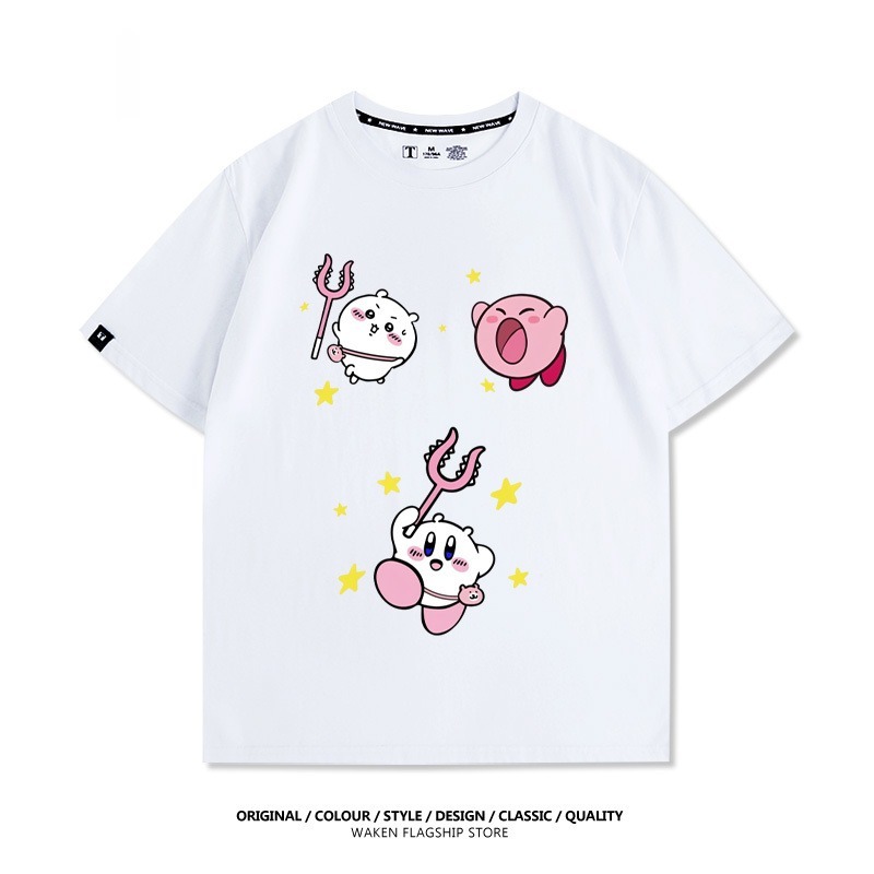 Chiikawa 2025親子情侶男女同款 印花短袖T恤