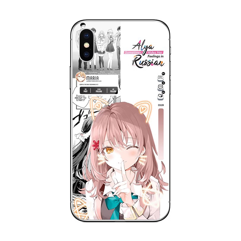 艾莉同學新款高清全包防摔玻璃殼-ZUIHANG SHOP