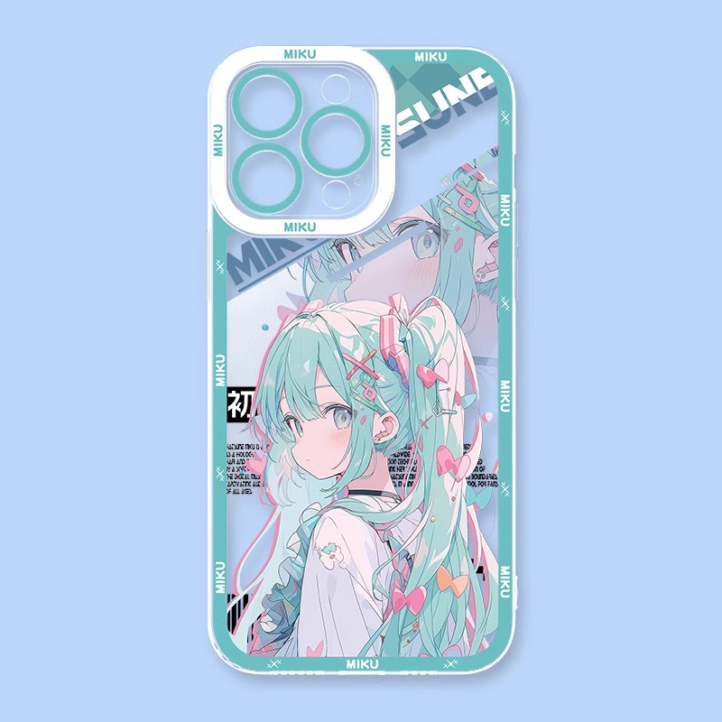 初音未來天使眼透明防摔軟殼-ZUIHANG SHOP