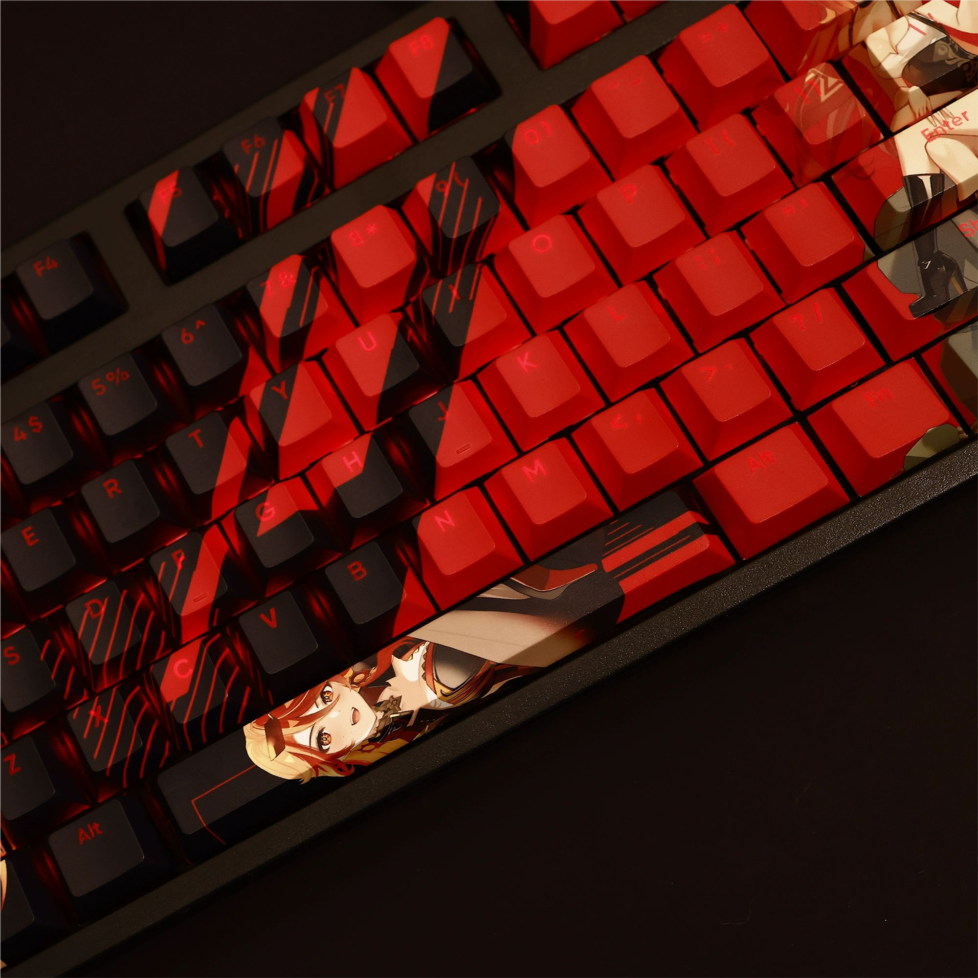 火神納塔透光RGB108鍵標準配列衛星軸鍵帽-ZUIHANG SHOP