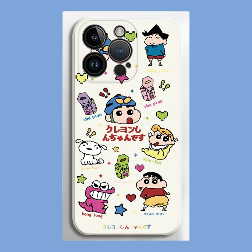 蠟筆小新液態矽膠全包防摔軟殼-ZUIHANG SHOP