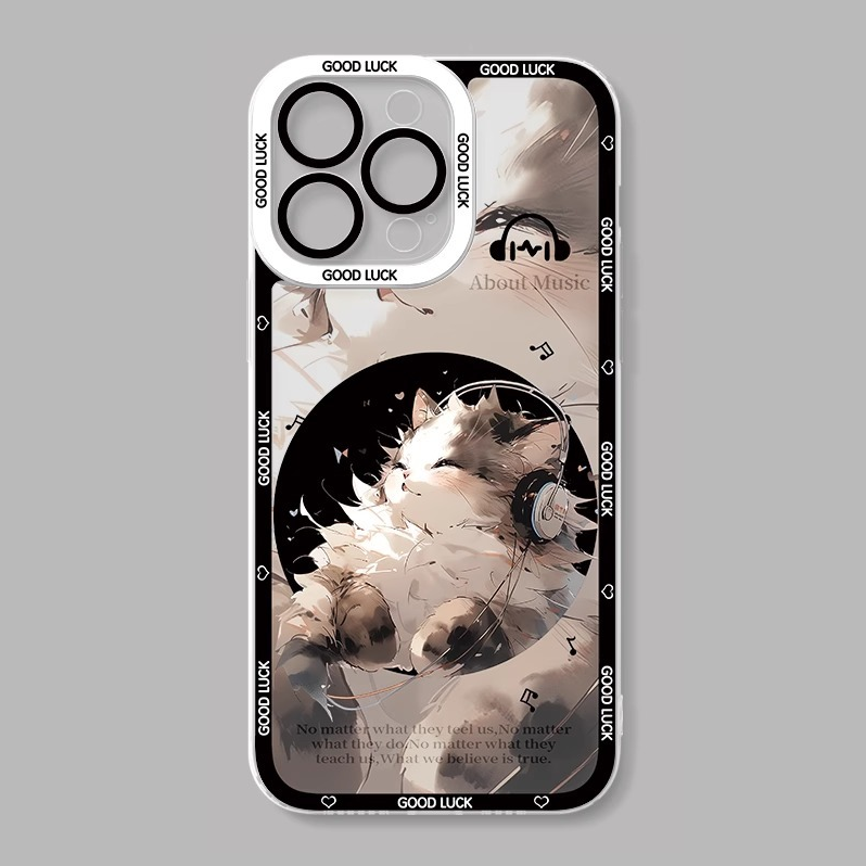 可愛萌寵天使眼透明防摔軟殼-ZUIHANG SHOP