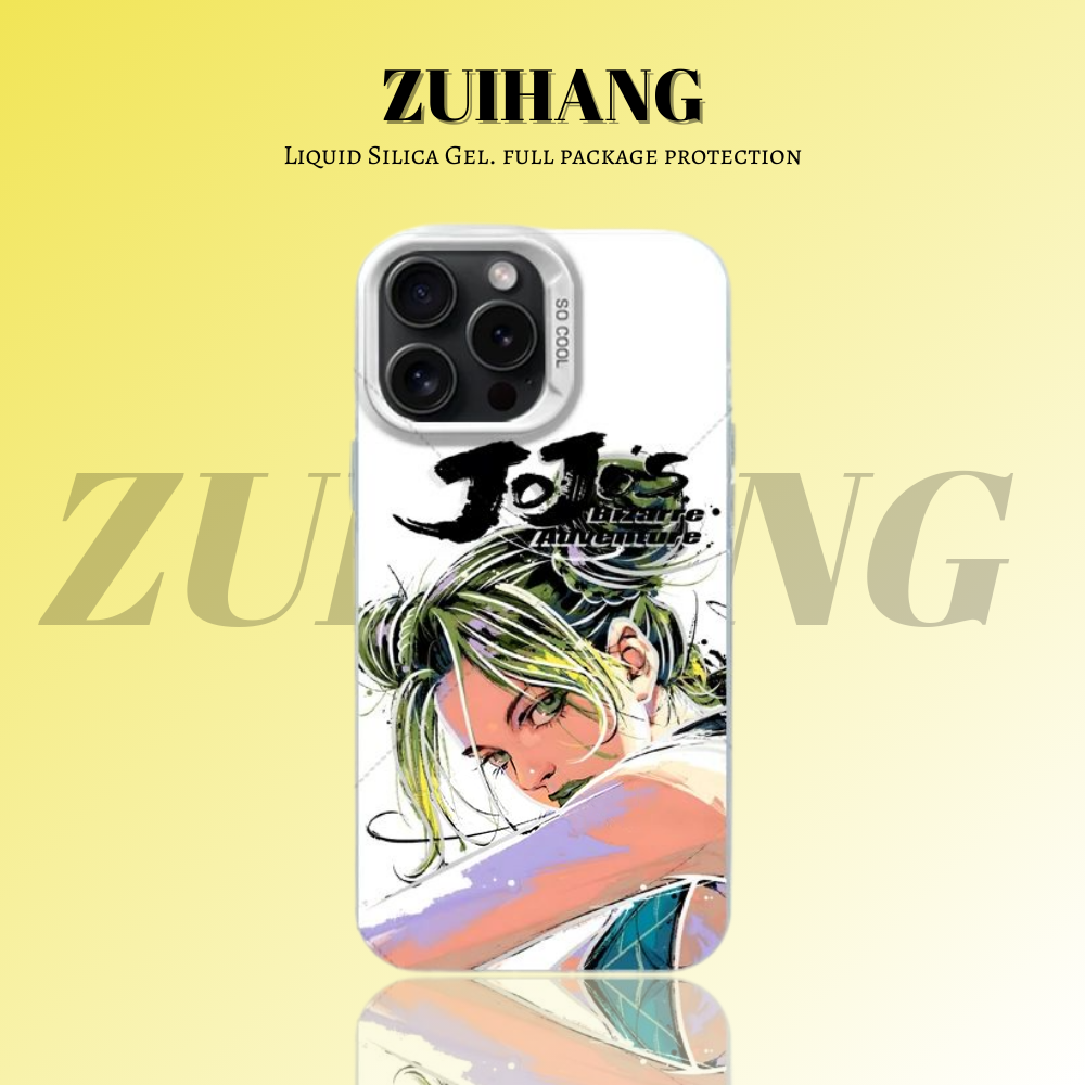 【大集合1.0】動漫彩銀線條漸變防摔手機殼-ZUIHANG SHOP