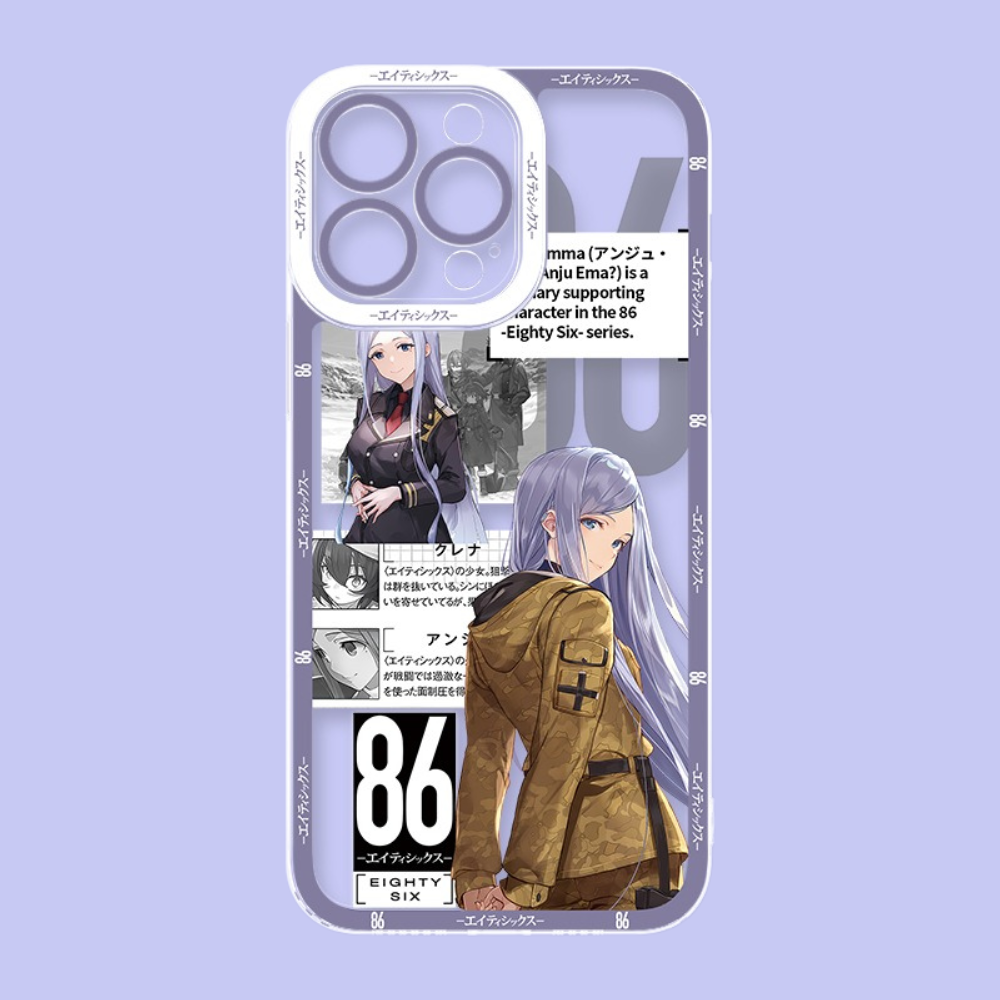 86不存在的戰區天使眼透明防摔軟殼-ZUIHANG SHOP