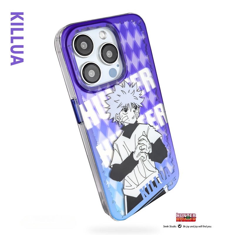 全職獵人「隱砂」IMD鐳射銀 軟邊硬背 鐳射手機殼-ZUIHANG SHOP