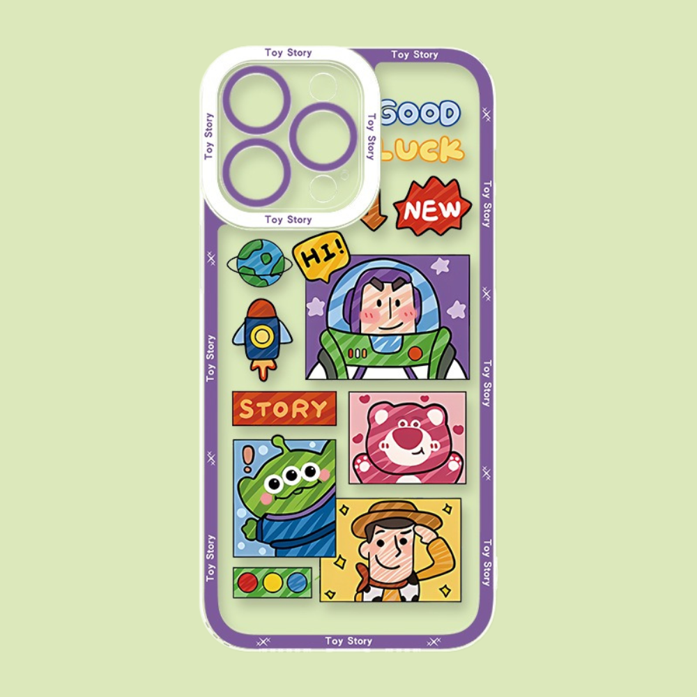 玩具總動員天使眼透明防摔軟殼-ZUIHANG SHOP