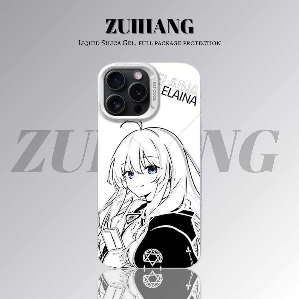 魔女之旅彩銀線條漸變防摔手機殼-ZUIHANG SHOP