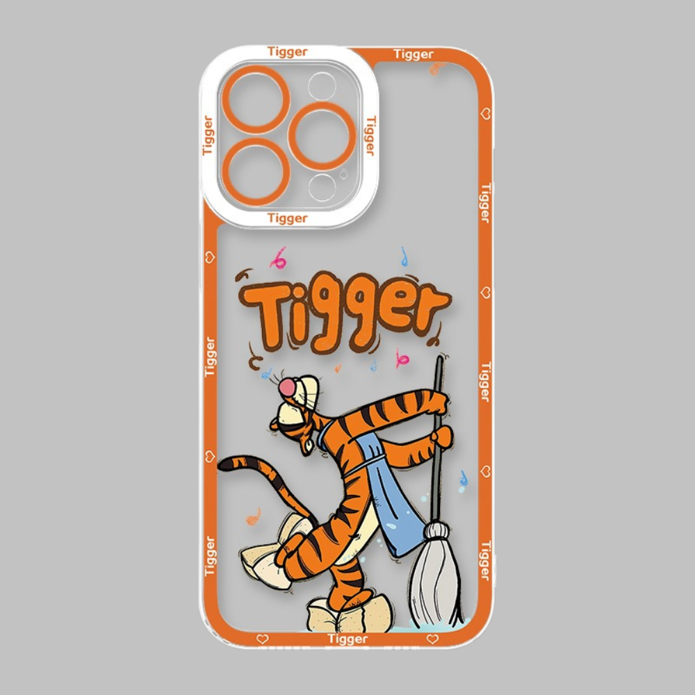 跳跳虎天使眼透明防摔軟殼-ZUIHANG SHOP