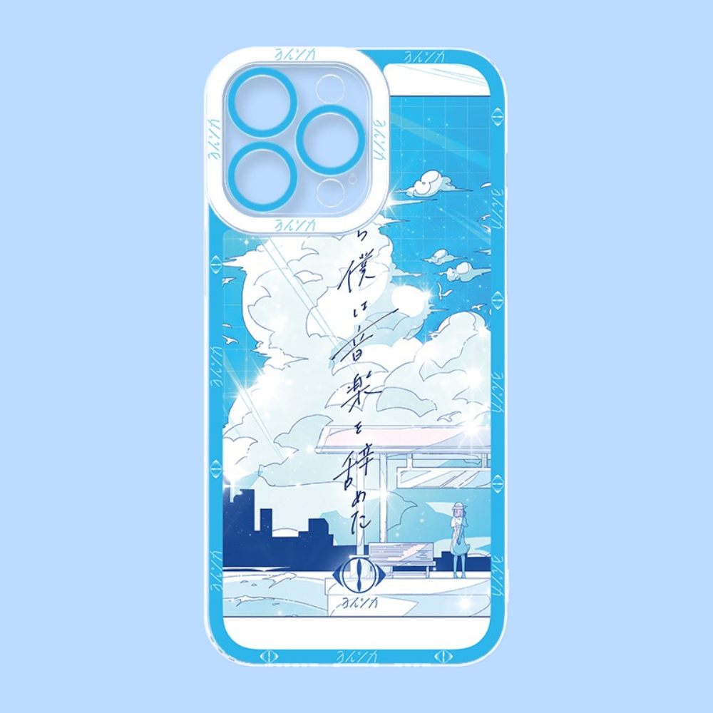 Yorushika夜鹿天使眼透明防摔軟殼-ZUIHANG SHOP