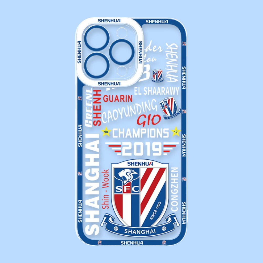 上海申花天使眼透明防摔軟殼-ZUIHANG SHOP