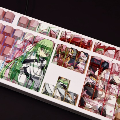 反叛的魯路修C.C.透光RGB108鍵標準配列衛星軸鍵帽-ZUIHANG SHOP