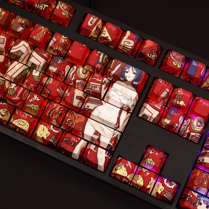 米塔MiSide透光RGB108鍵標準配列衛星軸鍵帽-ZUIHANG SHOP