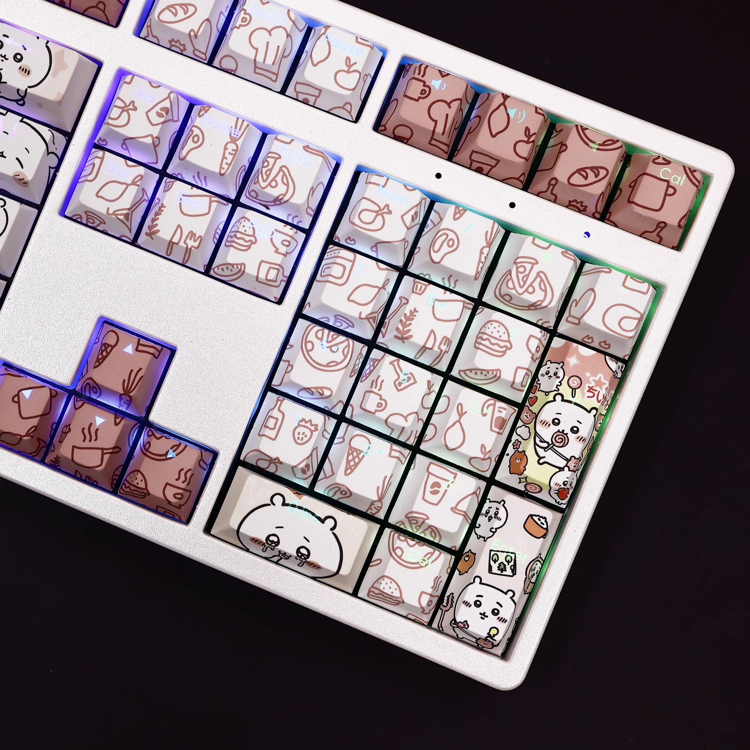 Chiikawa透光RGB108鍵標準配列衛星軸鍵帽-ZUIHANG SHOP