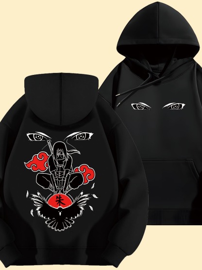 火影忍者新款 親子情侶男女款連帽衛衣-ZUIHANG SHOP