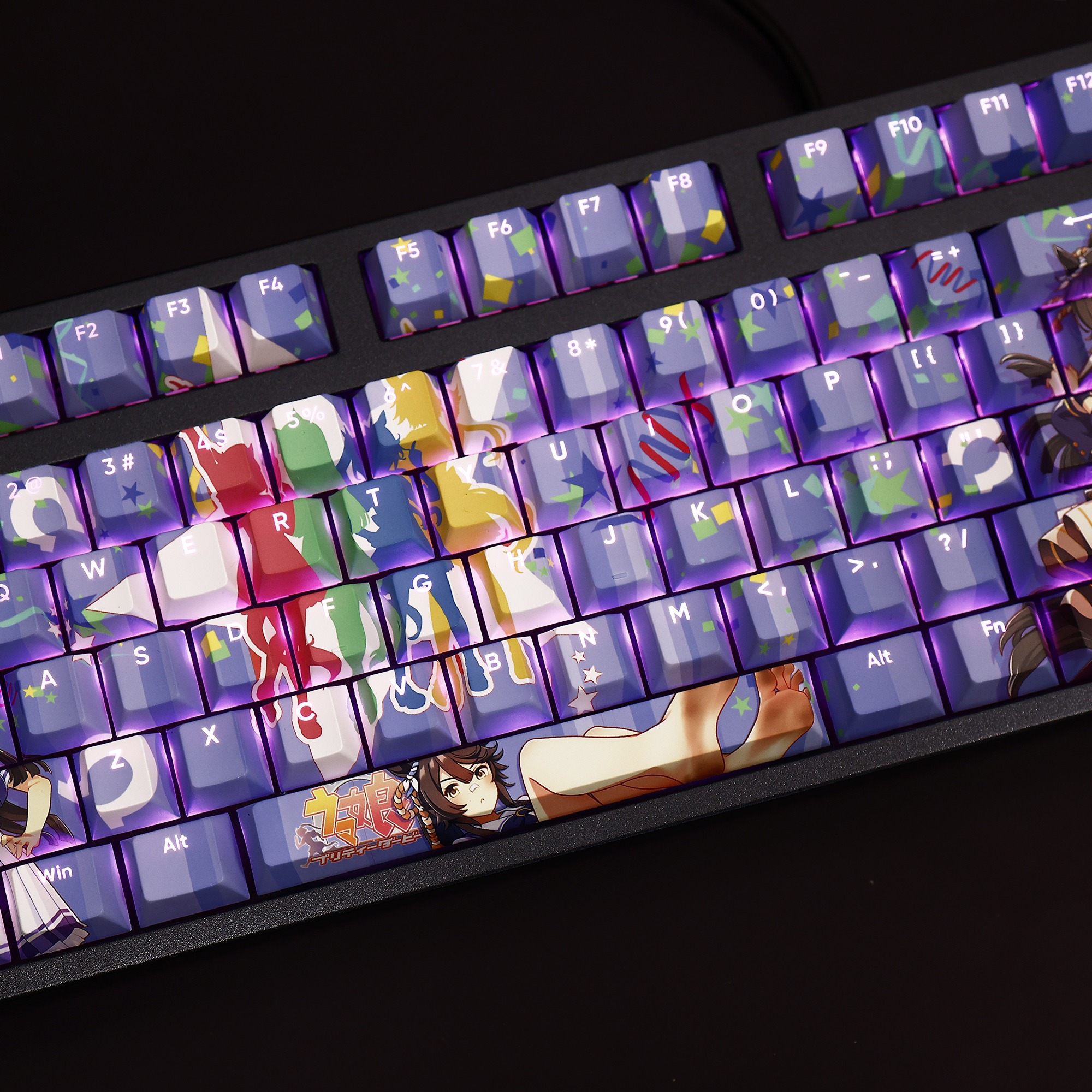 成田白仁透光RGB108鍵標準配列衛星軸鍵帽-ZUIHANG SHOP