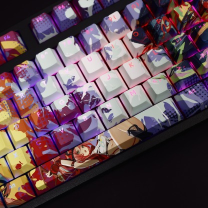 崩壞星穹鐵道亂破透光RGB108鍵標準配列衛星軸鍵帽-ZUIHANG SHOP