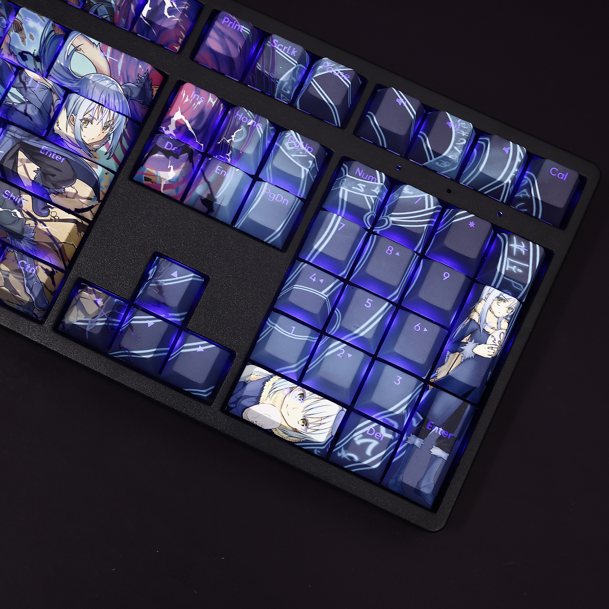 利姆魯透光RGB108鍵標準配列衛星軸鍵帽-ZUIHANG SHOP
