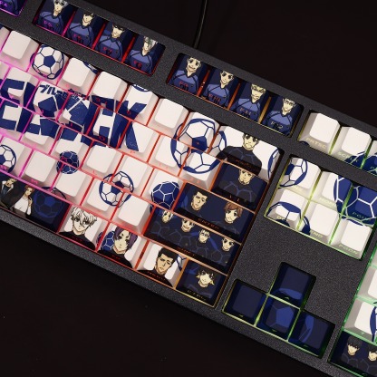 藍色監獄透光RGB108鍵標準配列衛星軸鍵帽-ZUIHANG SHOP