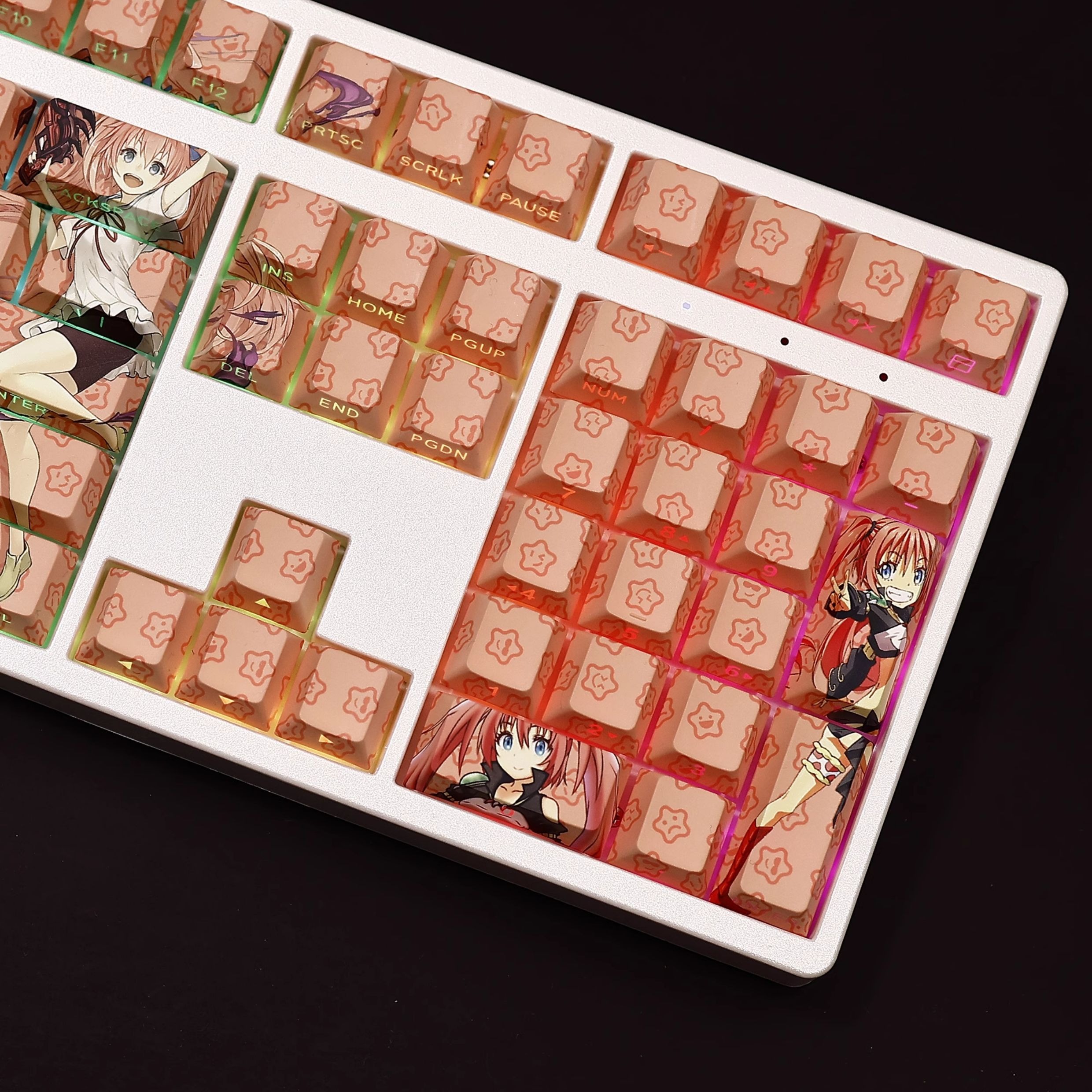 米莉姆·納瓦透光RGB108鍵標準配列衛星軸鍵帽-ZUIHANG SHOP