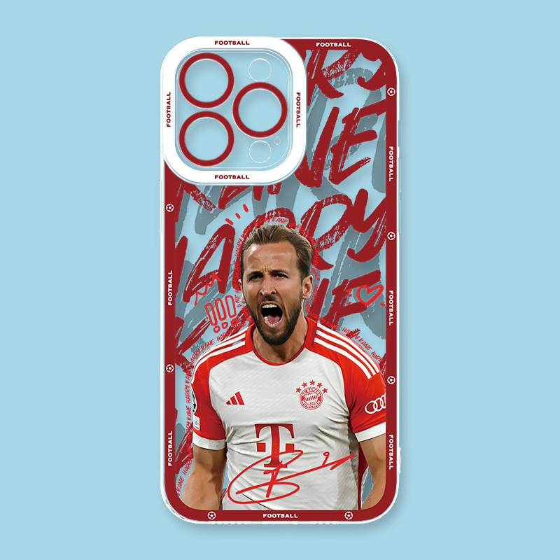 足球明星天使眼透明防摔軟殼-ZUIHANG SHOP