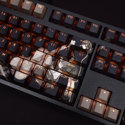 東雲繪名透光RGB108鍵標準配列衛星軸鍵帽-ZUIHANG SHOP