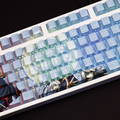 利姆魯透光RGB108鍵標準配列衛星軸鍵帽-ZUIHANG SHOP