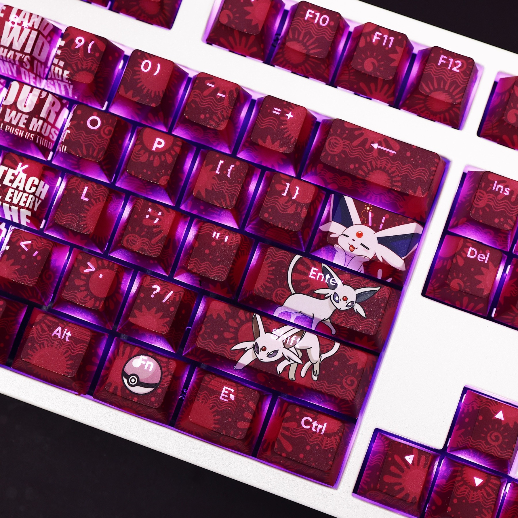 太陽伊布 108鍵 標準配列 衛星軸鍵帽-ZUIHANG SHOP